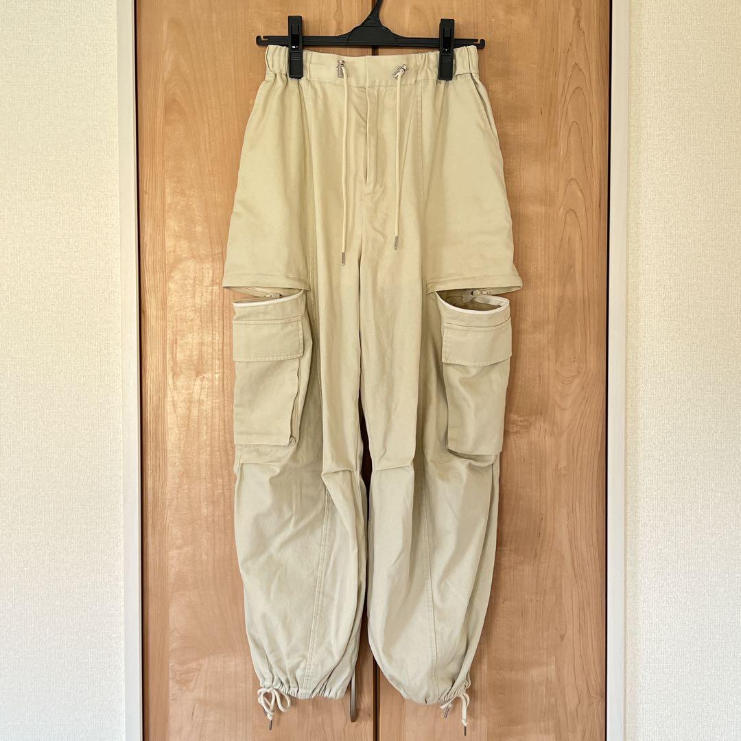 LILY BROWN 2wayスリットカーゴパンツ パンツ
