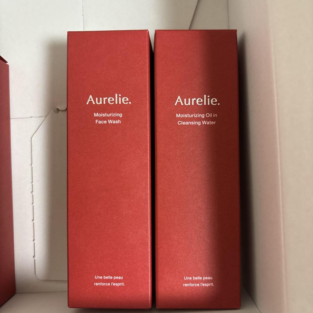 Aurelie 保湿クレンジングミルクと洗顔料