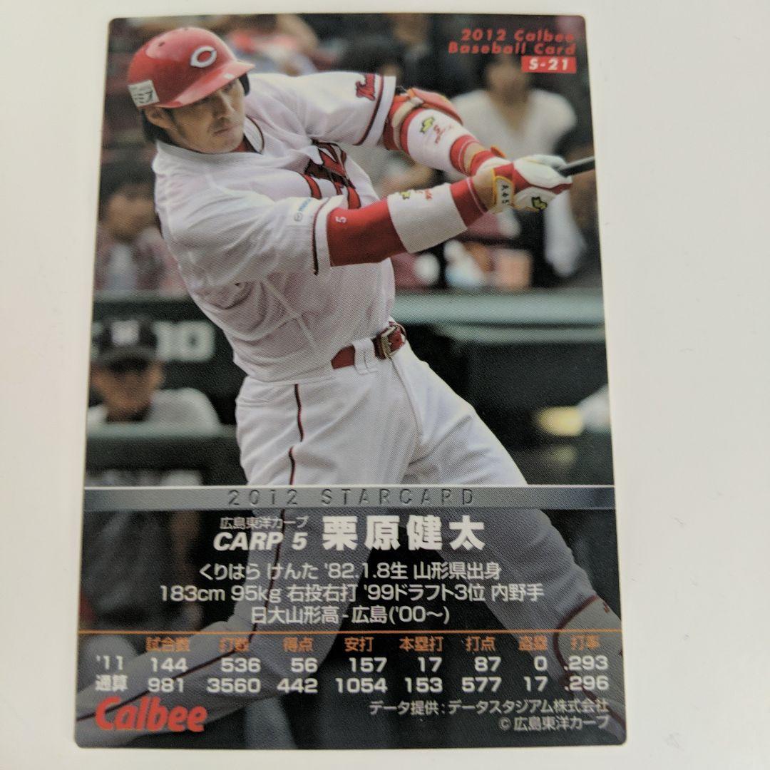 栗原健太選手のカード KONAMI BASEBALL ALLSTARS (広島東洋カープ) 栗原健太 (1