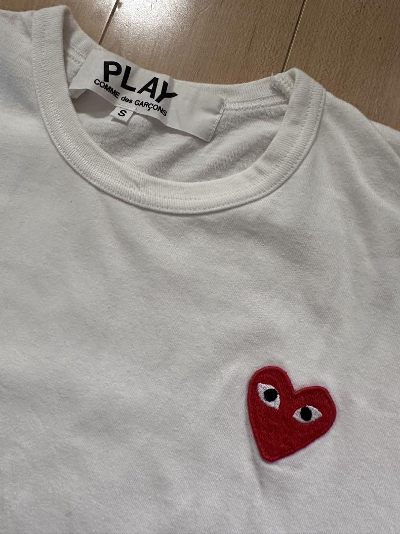 Comme des Garcons★ハート プリント スタッズ Tシャツ 関送込 COMME des GARÇONS ハートプリント Tシャツ S - メルカリ