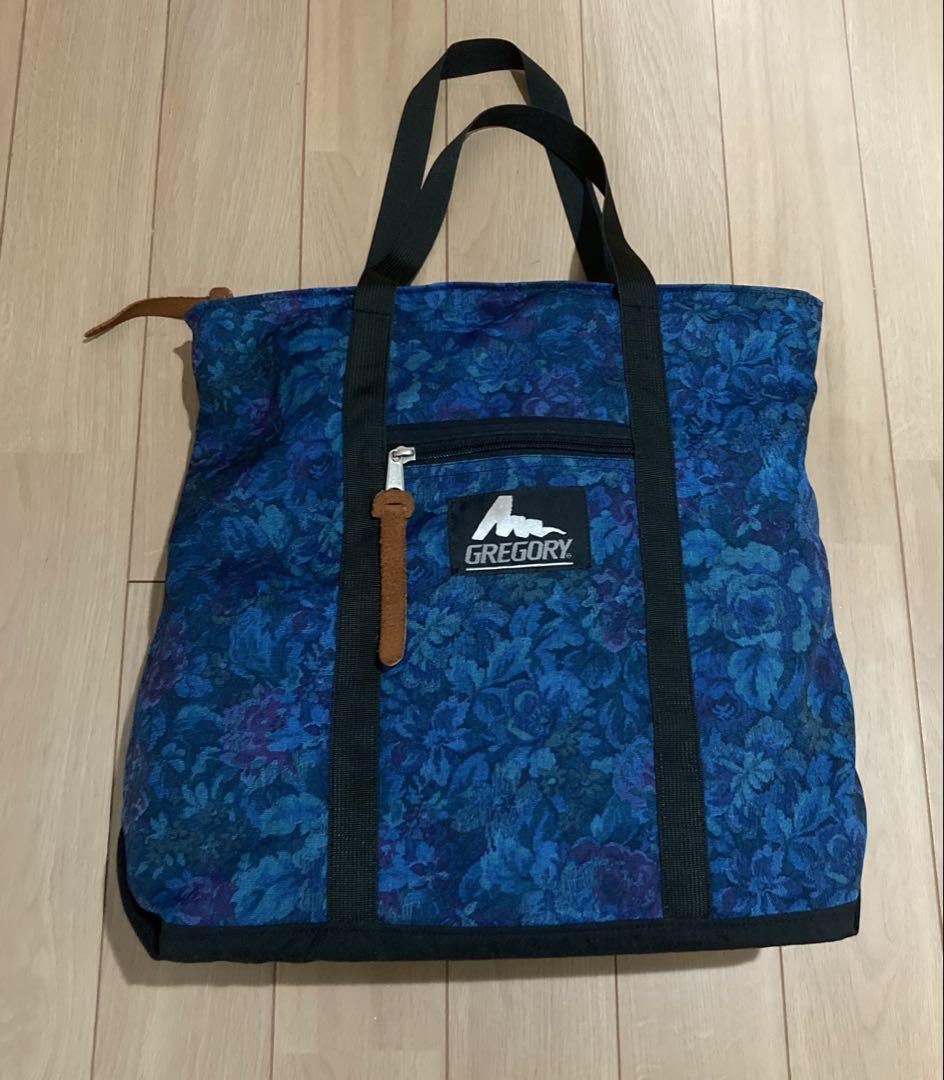 グレゴリー　花柄　トートバッグ