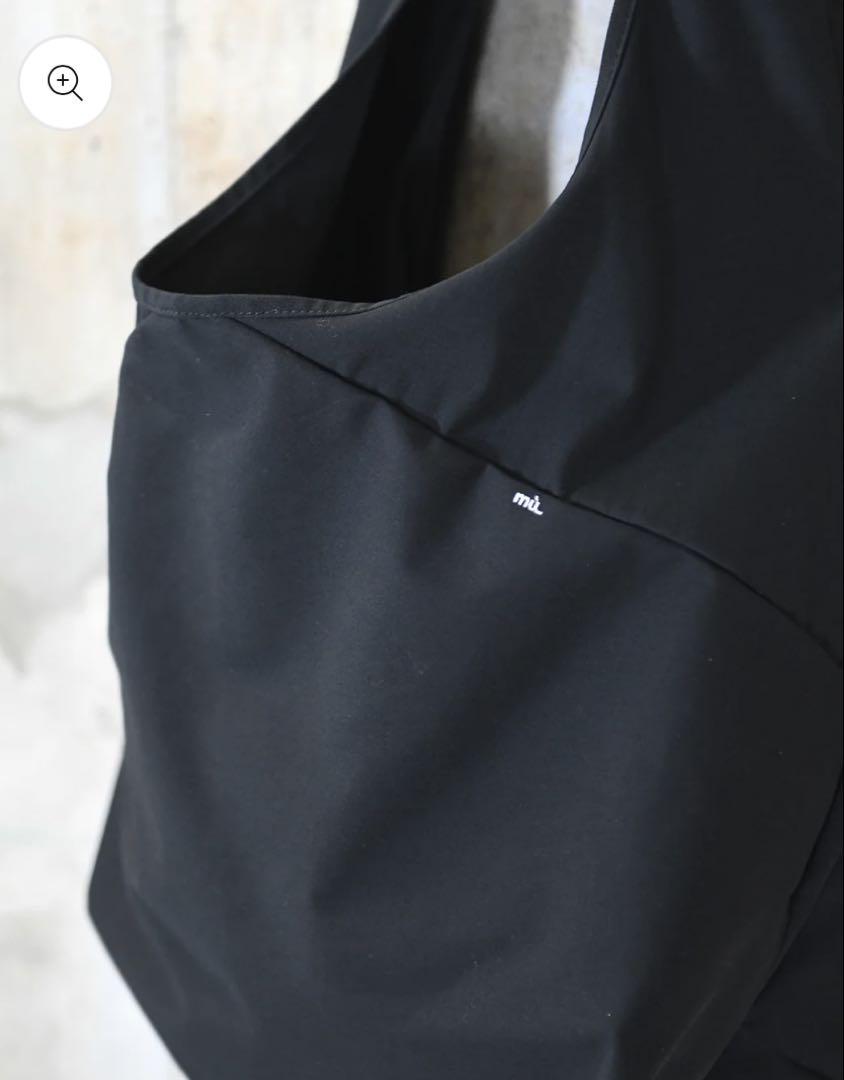 【mù_ 】 POSTMAN BAG / BLACK