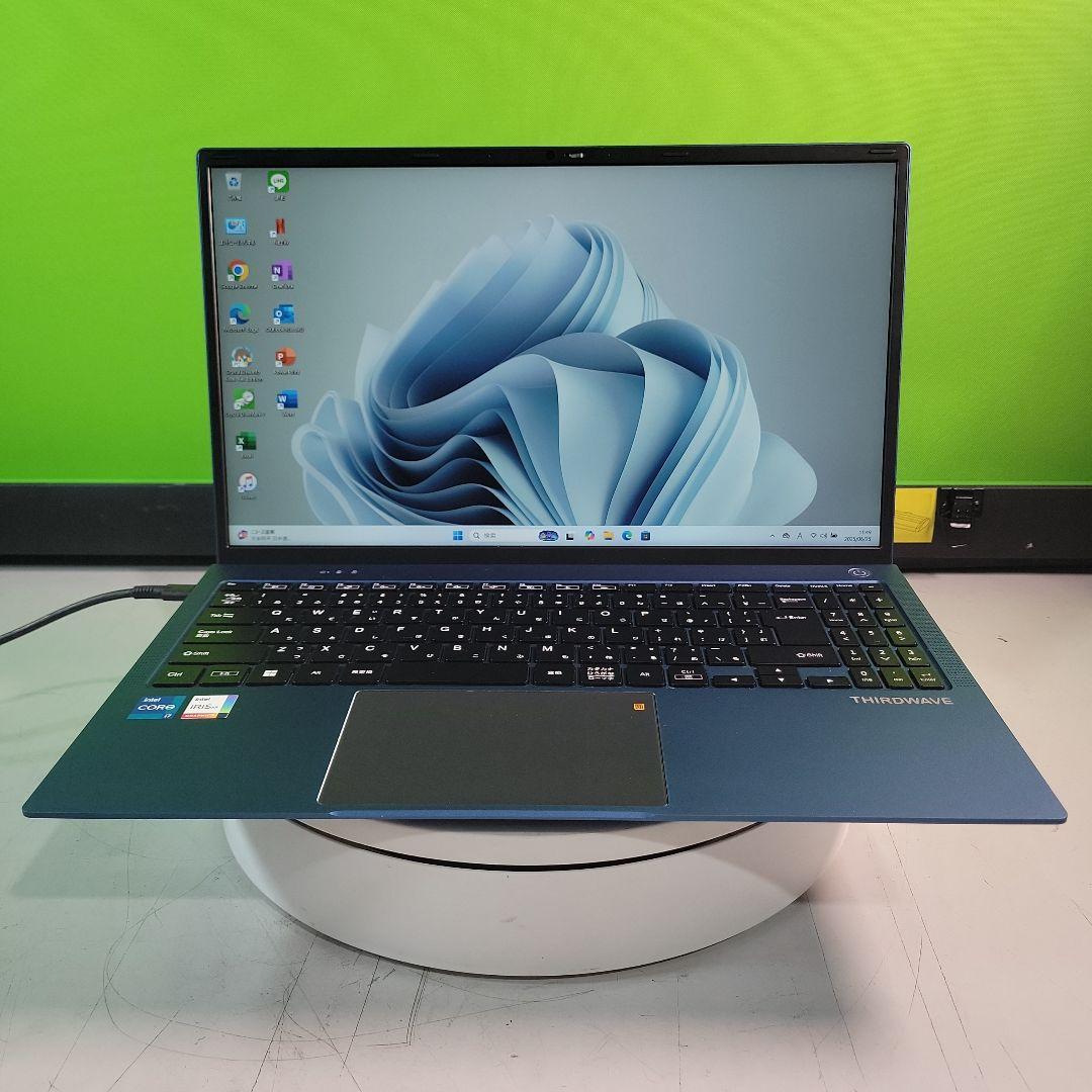 ドスパラTHIRDWAVE i7-11世代　中古ノートパソコン