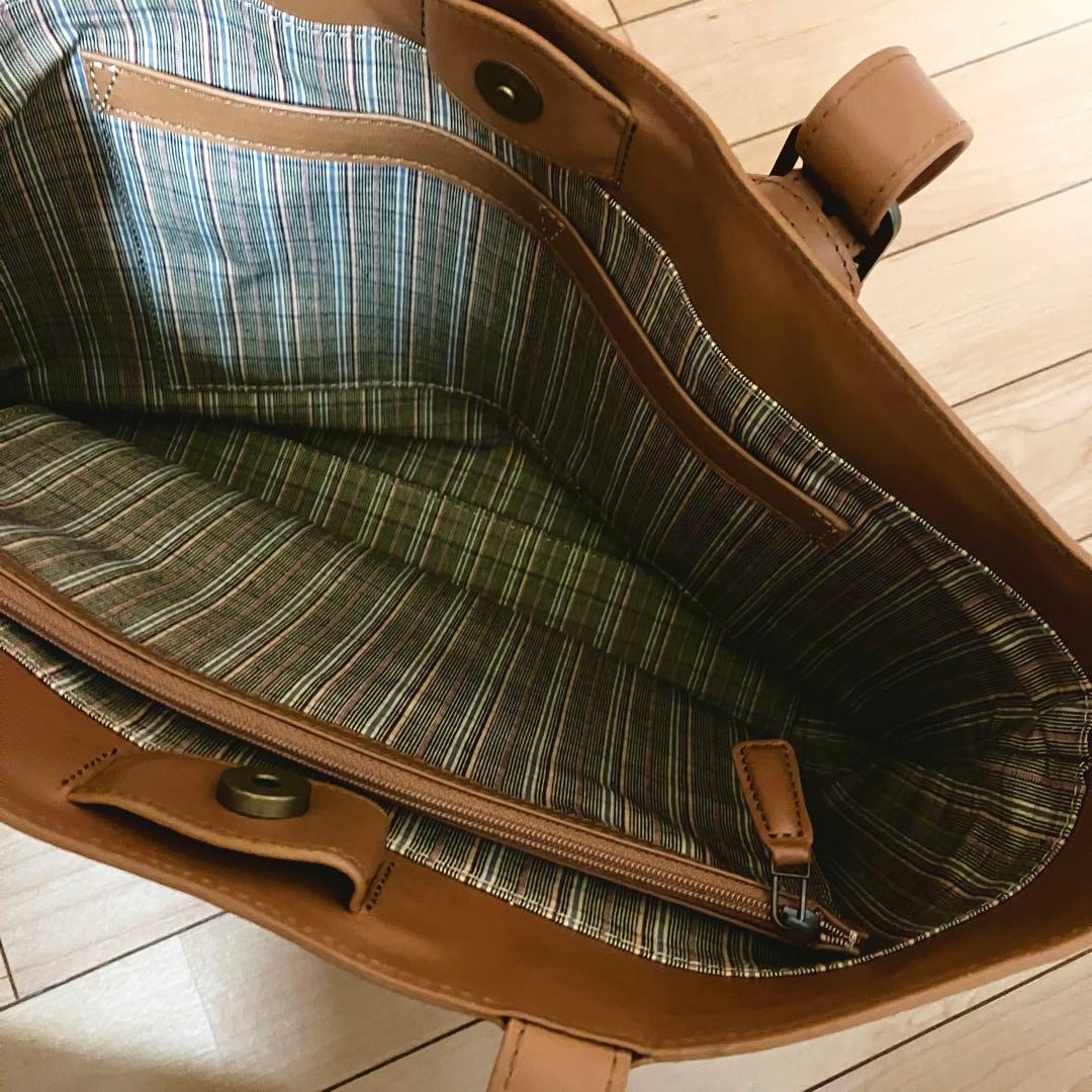 マザーハウス　kohada Tote コハダ トート　M キャメル