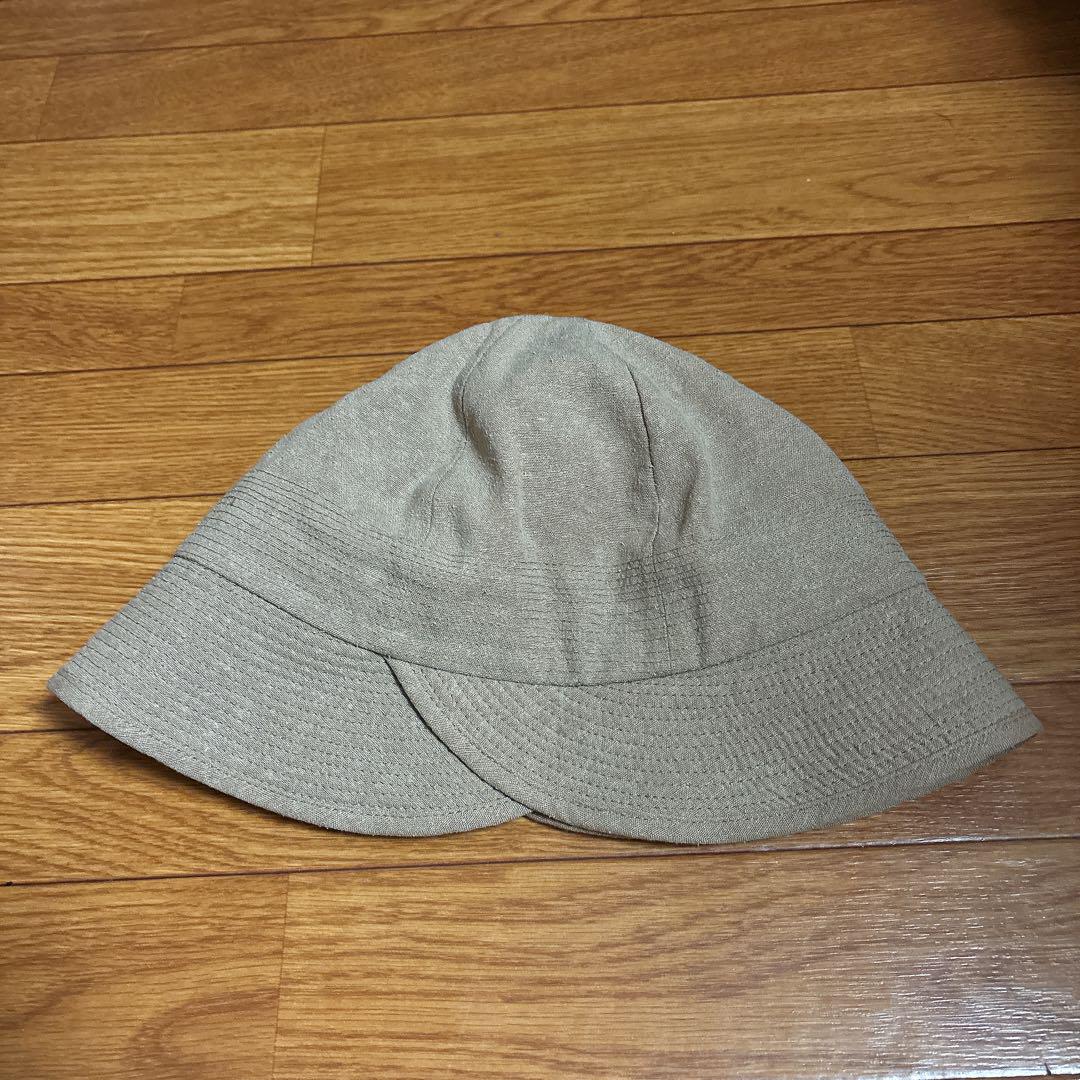 Nine Tailorナインテイラーリネンシルク ハットBells Hat BG