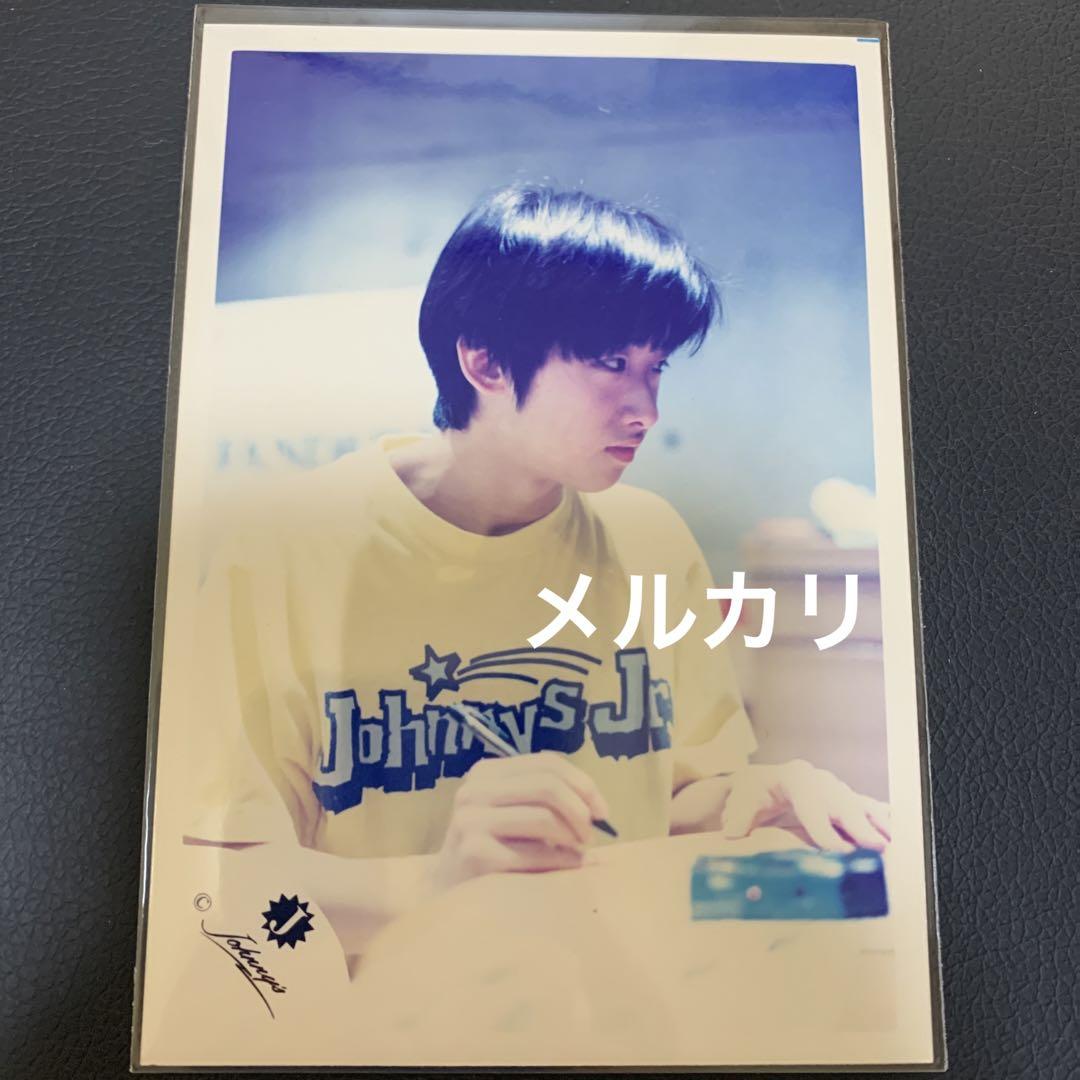 嵐　大野智　Jロゴ 入所初期　Jr ジュニア時代　公式写真 嵐 大野智 Jロゴ 初期 Jr ジュニア時代 公式写真 - メルカリ
