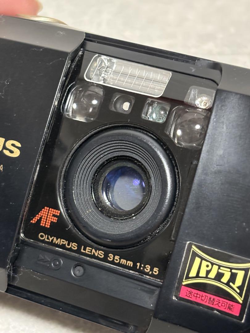 OLYMPUS μ mju パノラマ フィルムカメラ 通電OK OLYMPUS μ mju パノラマ フィルムカメラ 通電OK