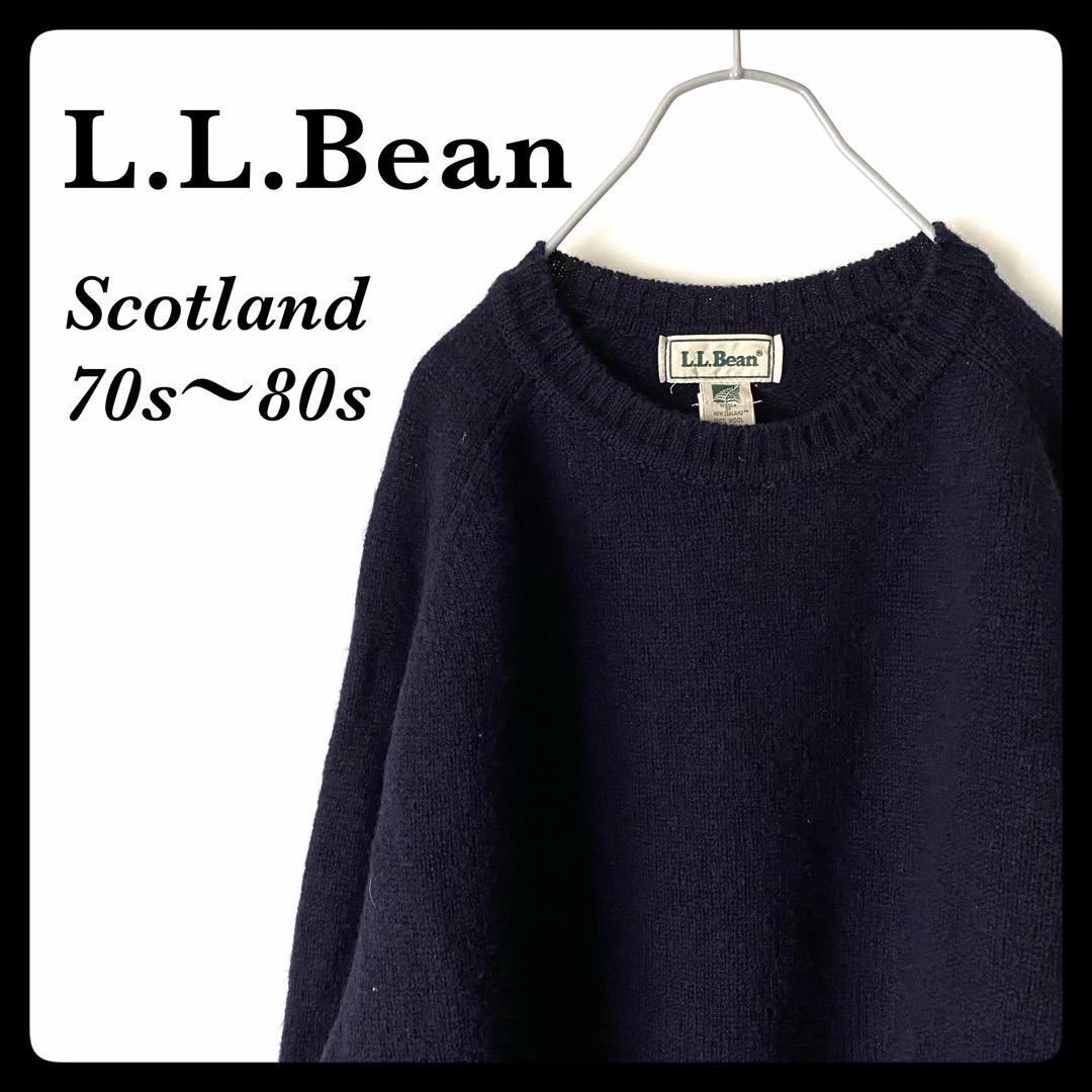 激安な 希少 エルエルビーン フィッシャーマンニット LLBean 90s - ニット/セーター
