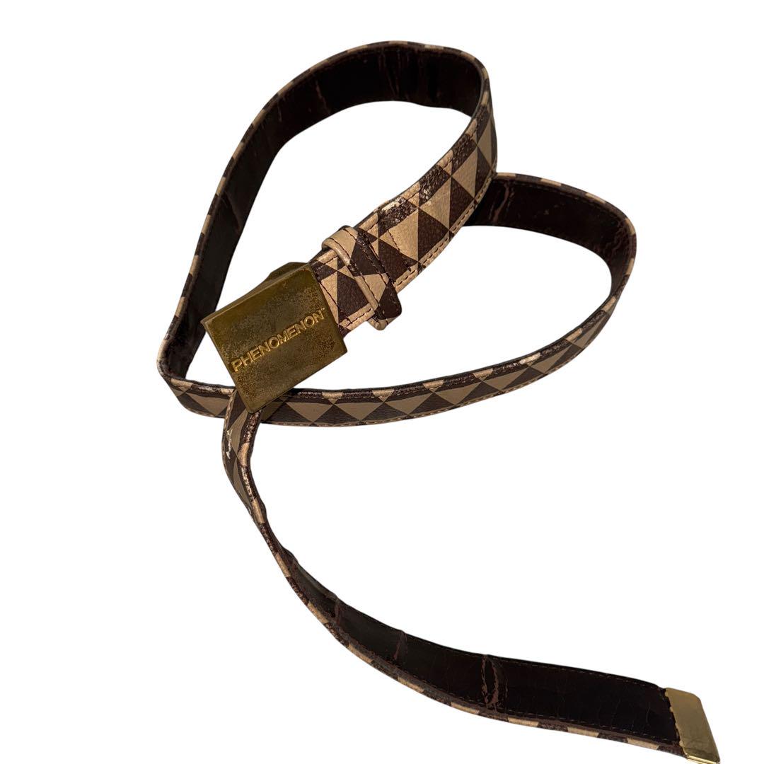 小物 Rare Phenomenon Buckle Design Belt