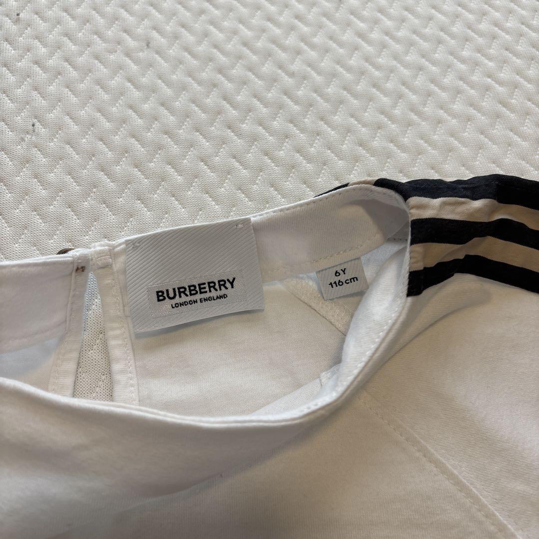 BURBERRY ワンピース 6Y（120） 腰リボン付