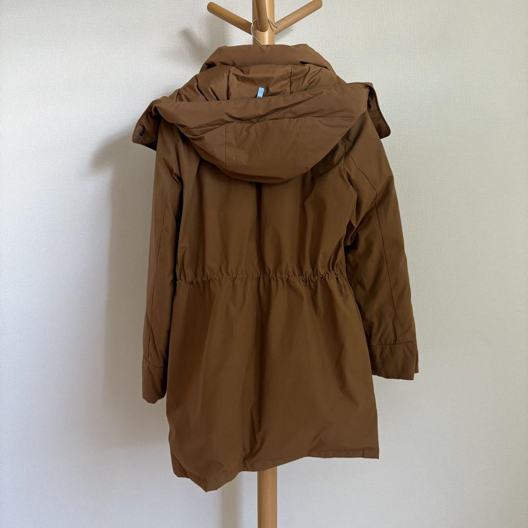 URBAN RESEARCH DOORS グリーンダウン ダウンコート キャメル