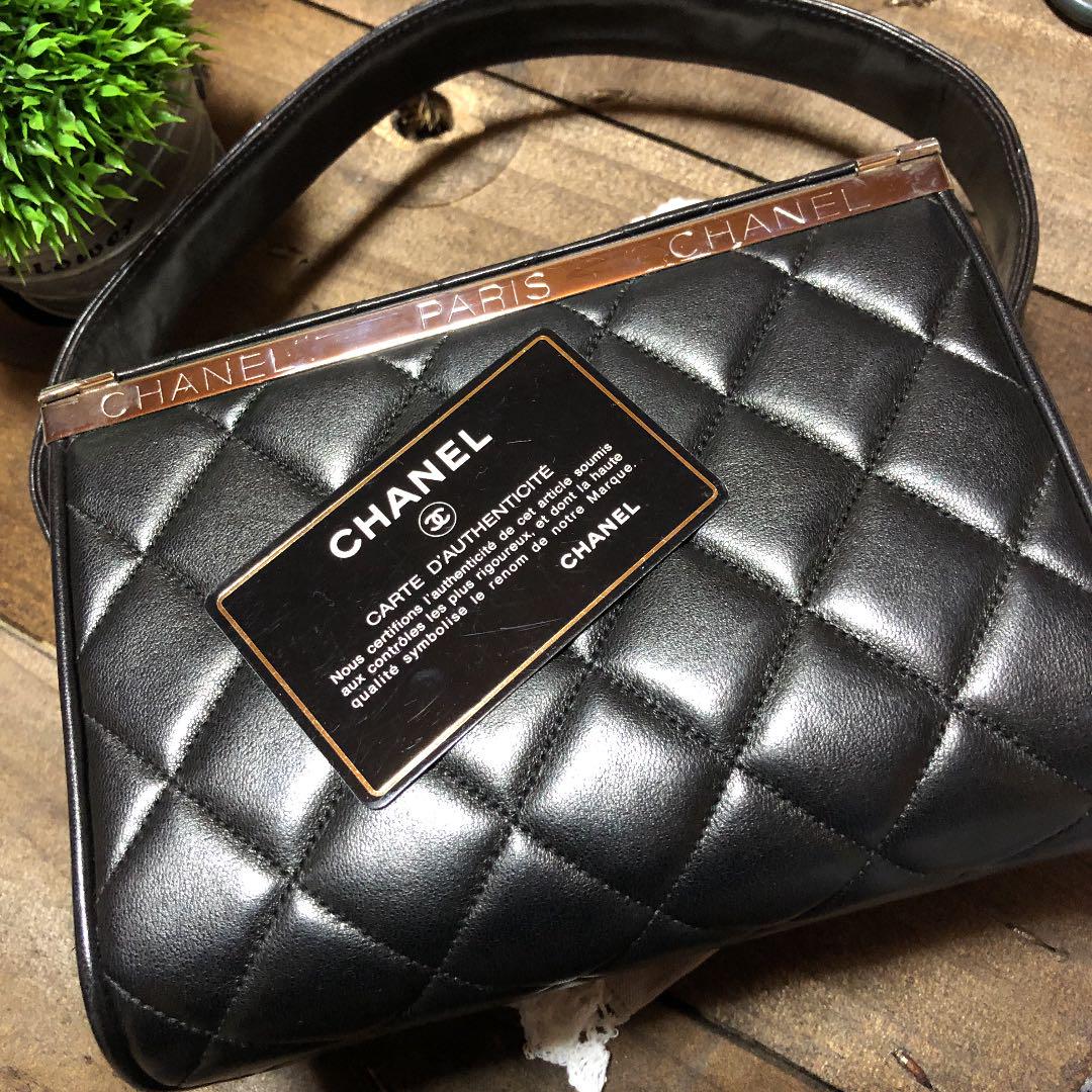 ヴィンテージ CHANEL バニティバッグ