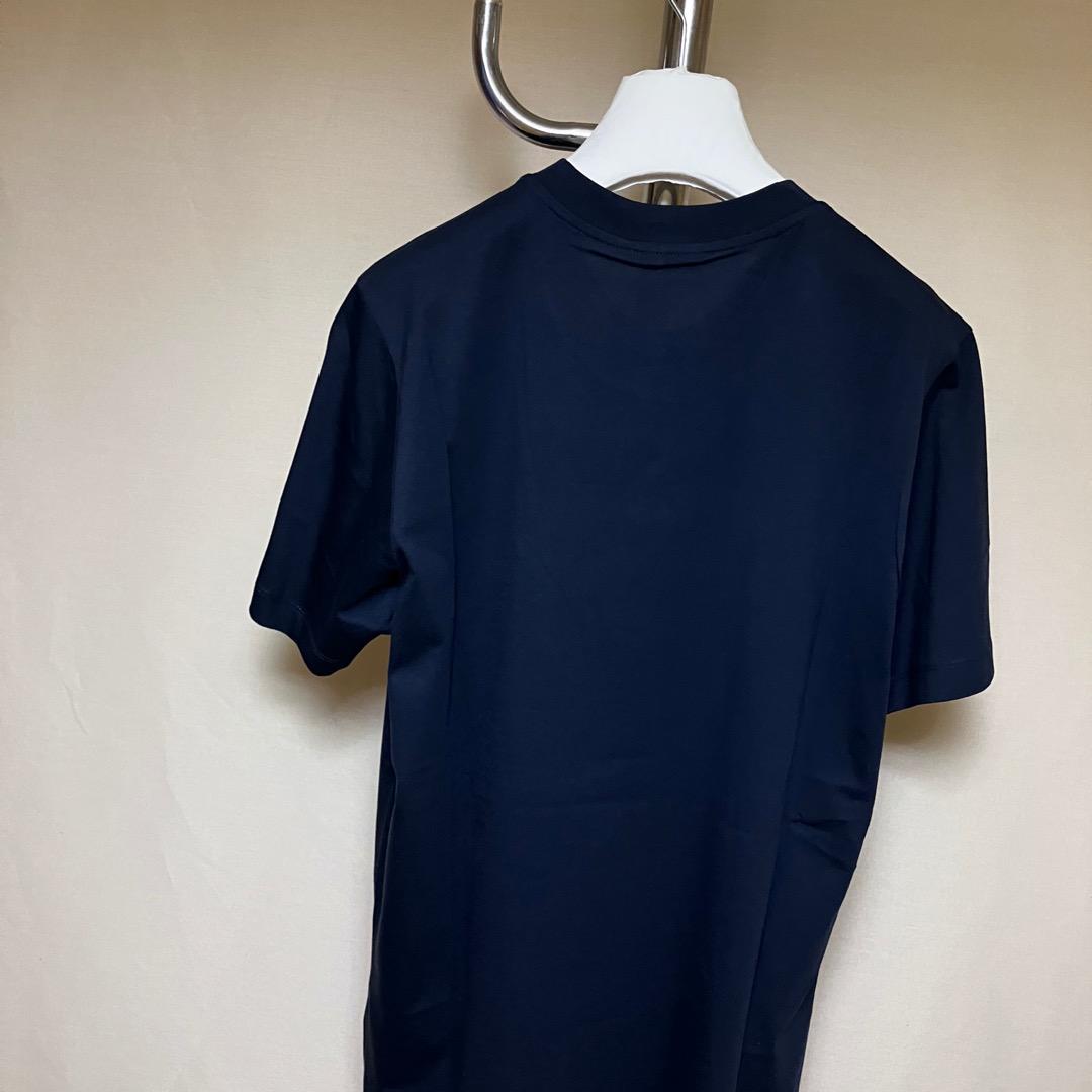 【メール便無料】 MARNI 24ss 48 新品 胸ミニロゴ 17484 ネイビー Tシャツ トップス