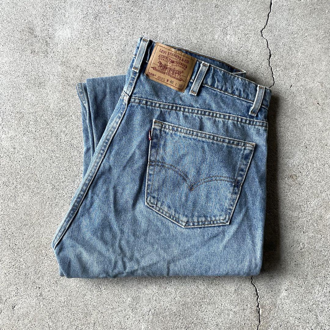 90s USA製 Levi's 505 デニムパンツ W40 L30 リーバイス