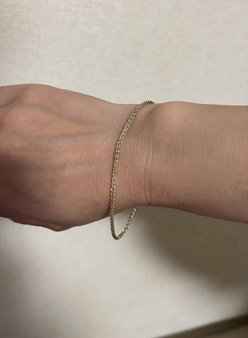 トムウッド　TOM WOOD Spike Bracelet Gold