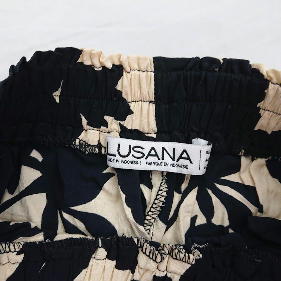 【LUSANA/ルサナ】CICI PANTS：パンツ