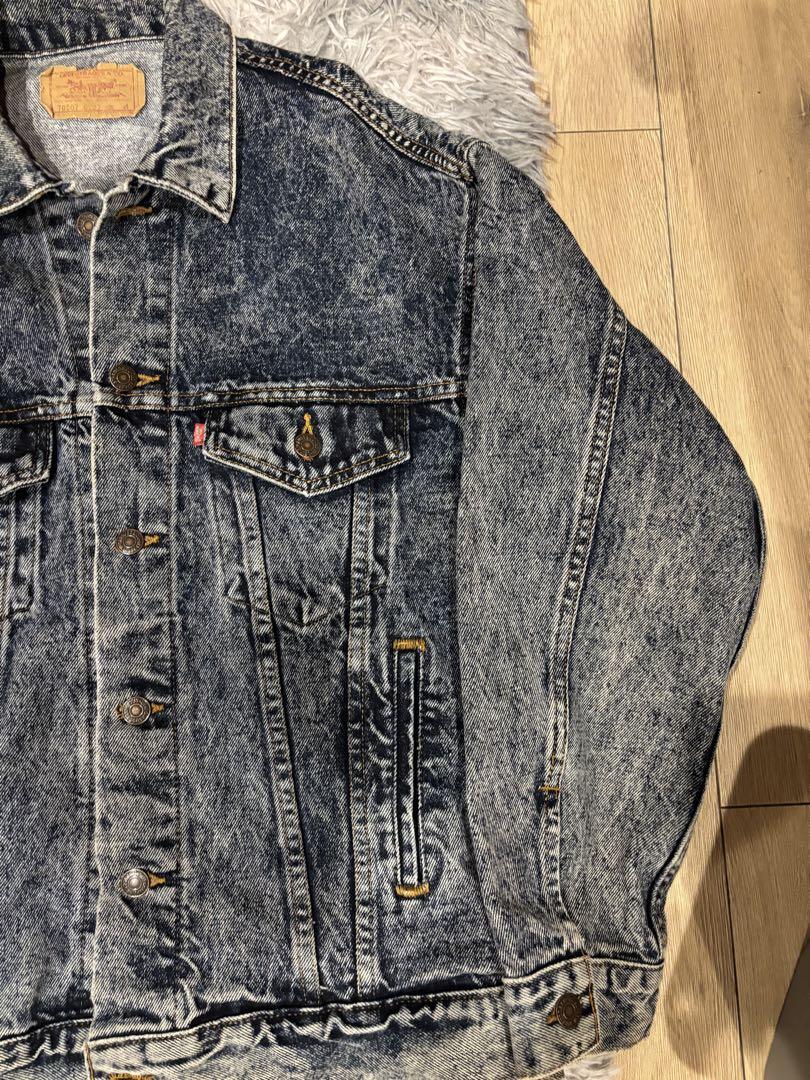 Levi's 70507デニムジャケット80s 紙タグ ボタン裏523