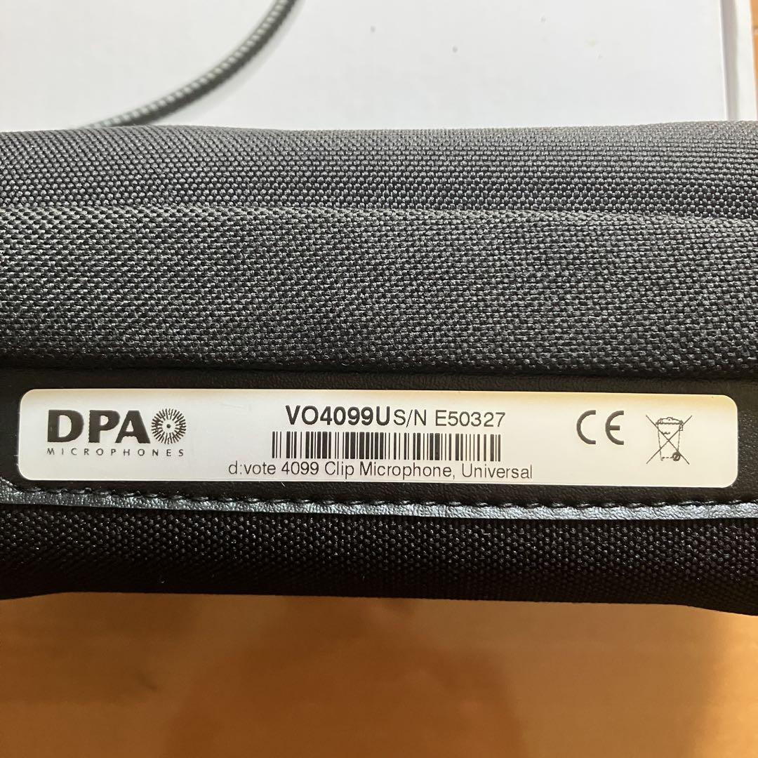 DPA 木管楽器用 コンデンサーマイク 4099U