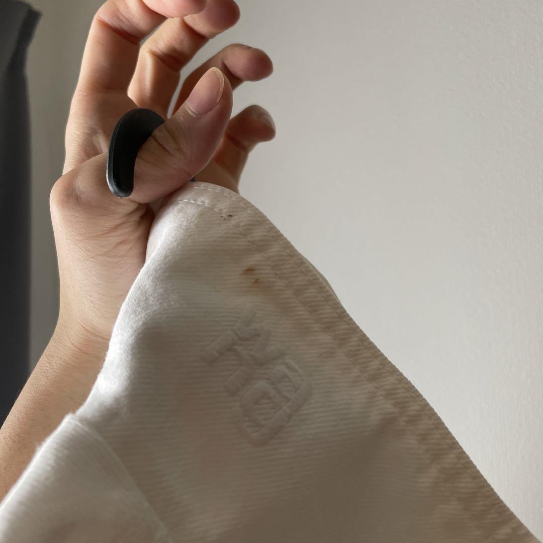Alexander wang ロゴホワイトデニム　ブルゾン　xs