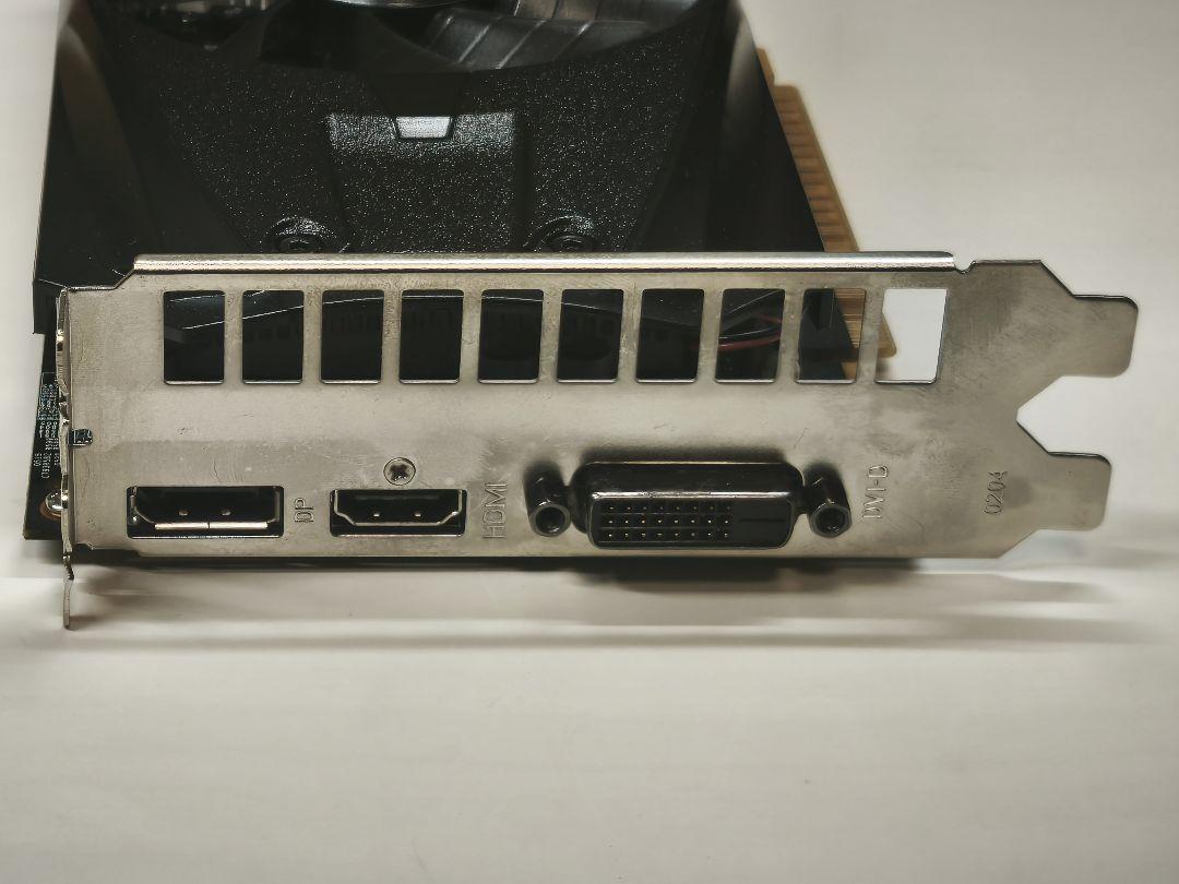 玄人志向　GF-GTX1050Ti-4GB/OC/SF　グラフィックボード