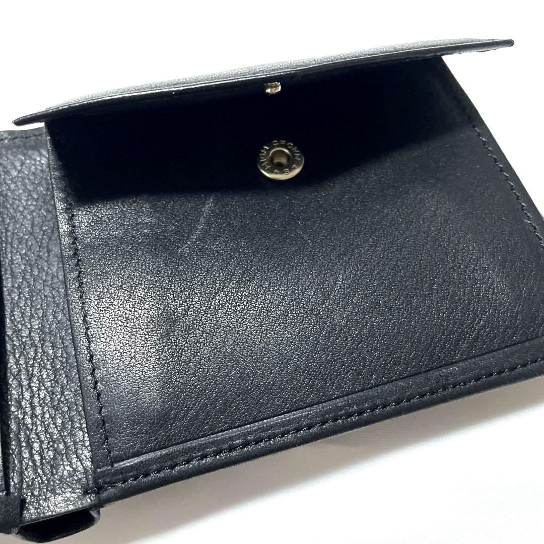 新品　DAKS ダックス　紳士用　本革　財布　プレステージ　日本製　ブラック