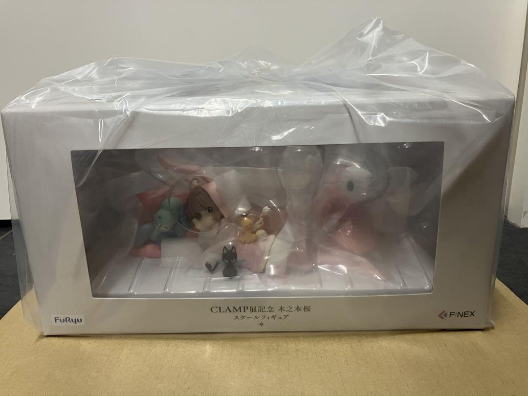 新品未開封CLAMP展記念 木之本桜 スケールフィギュア 彩色原型
