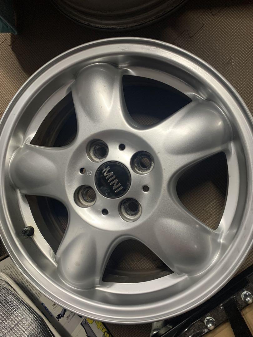 MINI 15インチ シルバーホイール 5スポーク（4本セット）