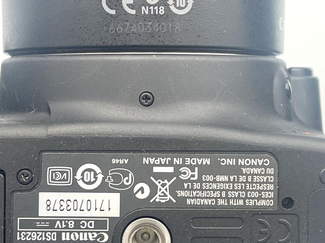 ショット数1500回 Canon