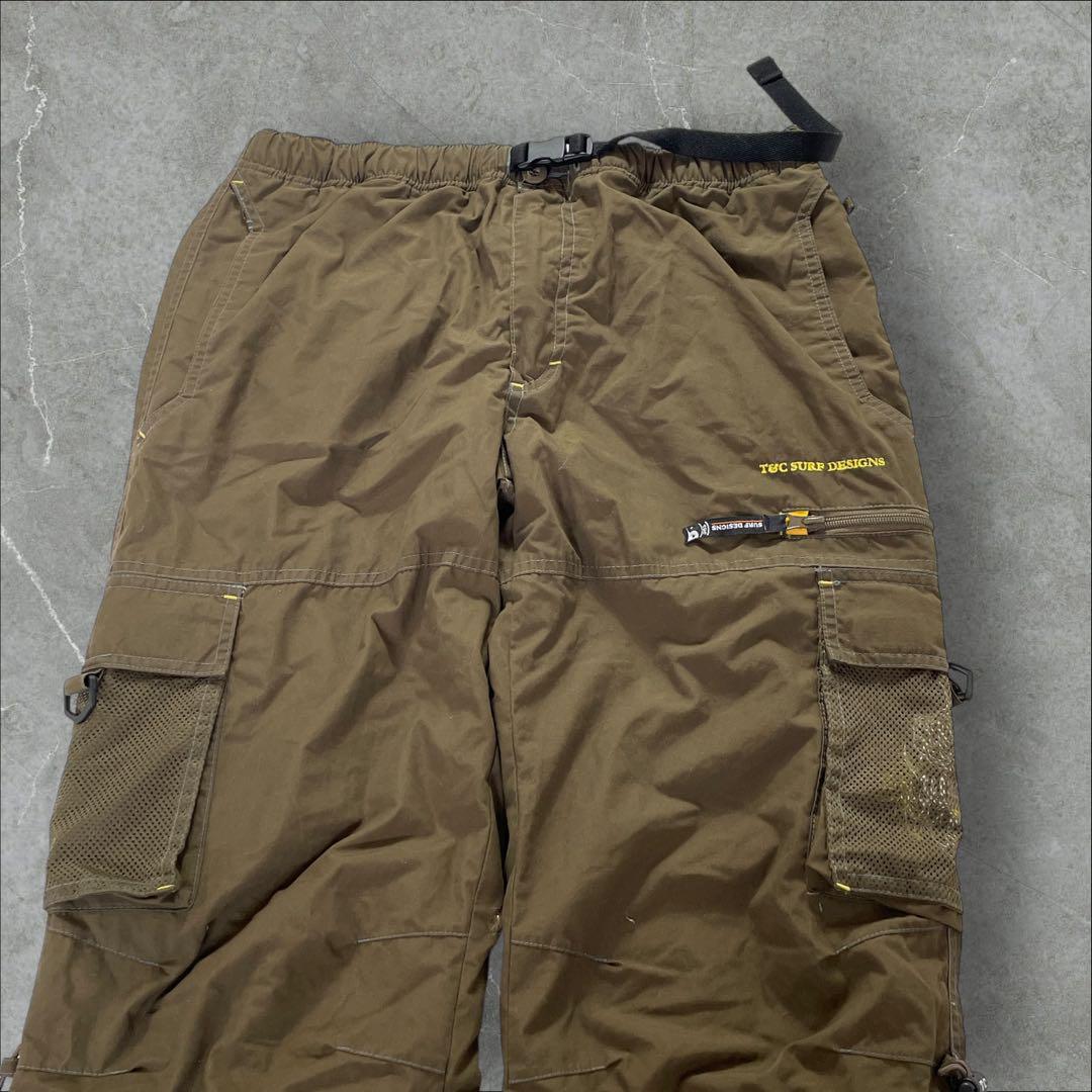 T&C SURF DESIGNS カーゴパンツ L セパレート ハーフパンツ