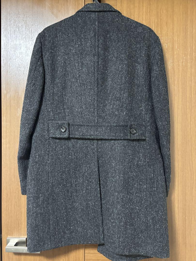 【値下げしました】Harris Tweedコート 100%ウール【美品】