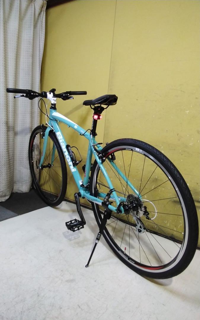 【特別送料無料！】 福岡市引取限定/Bianchi メルカリ - 155cm～24段変速 camaleonte 自転車本体