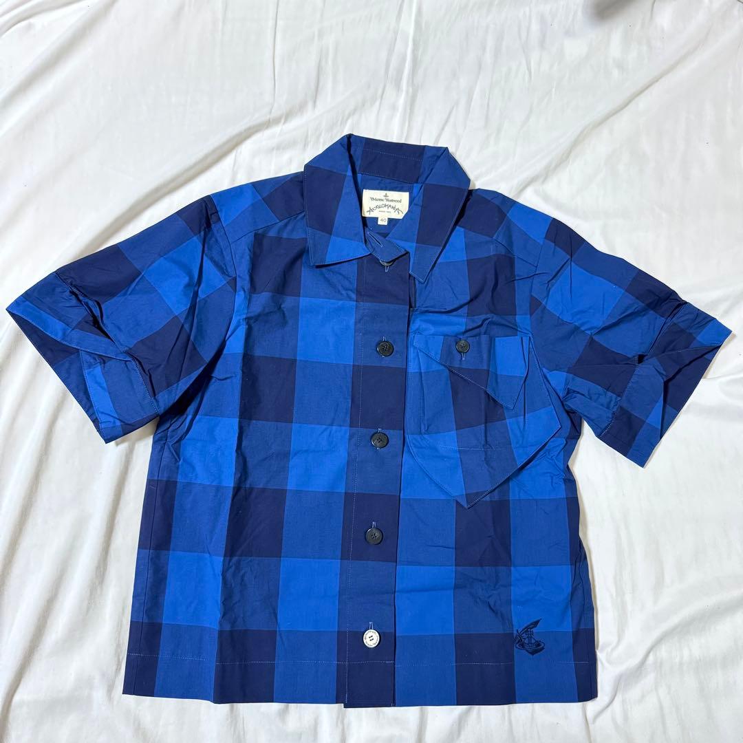 Vivienne Westwood Anglomania チェック シャツM Vivienne Westwood ANGLOMANIA