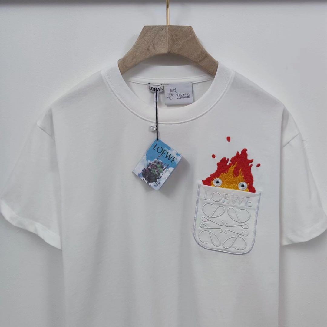 快適メンズ - ロエベ ハLOEWE カルシファーポケットTシャツ M