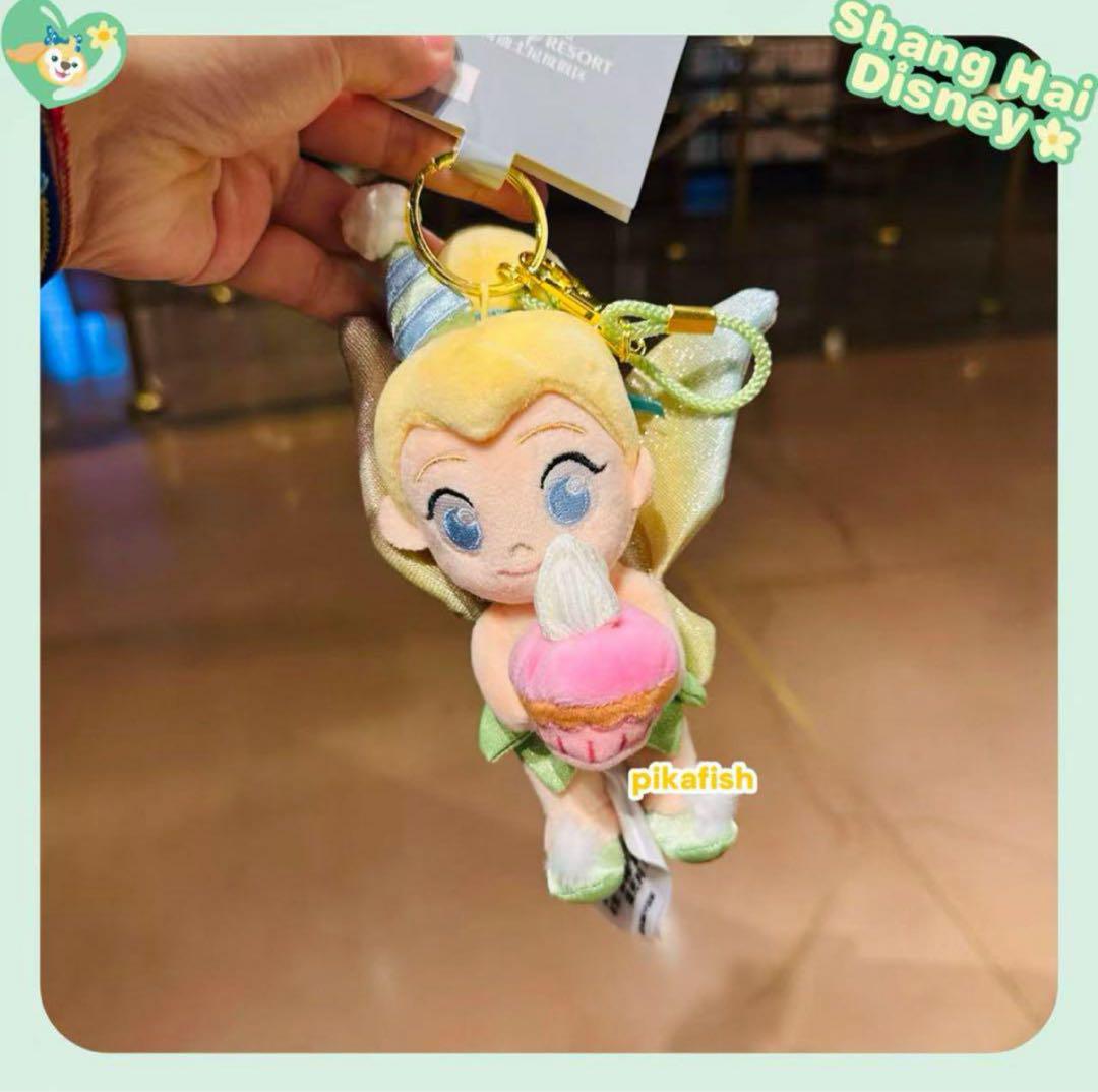 最新☆正規品】ティンカーベル 9周年 ぬいぐるみキーチェーン