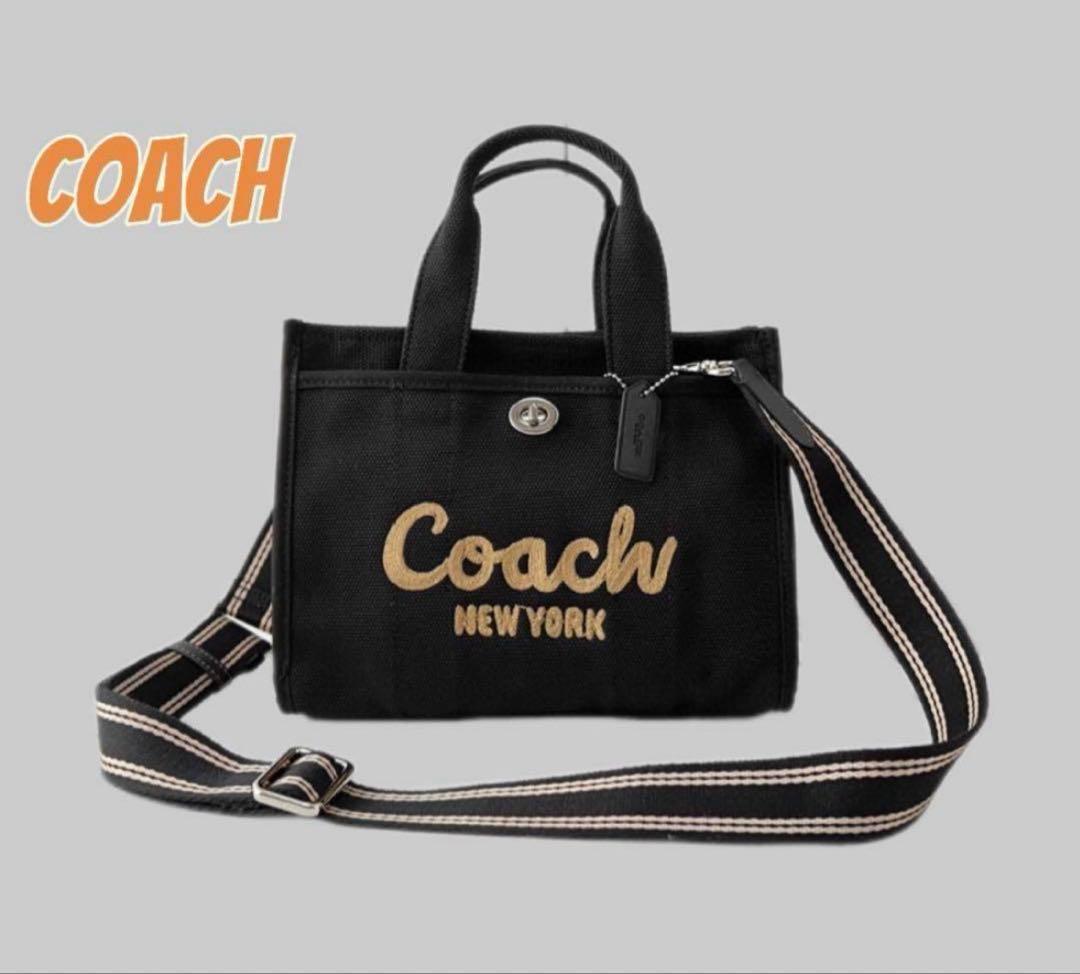 COACH TOTE 26 トートバッグ カーゴ ブラック CP164