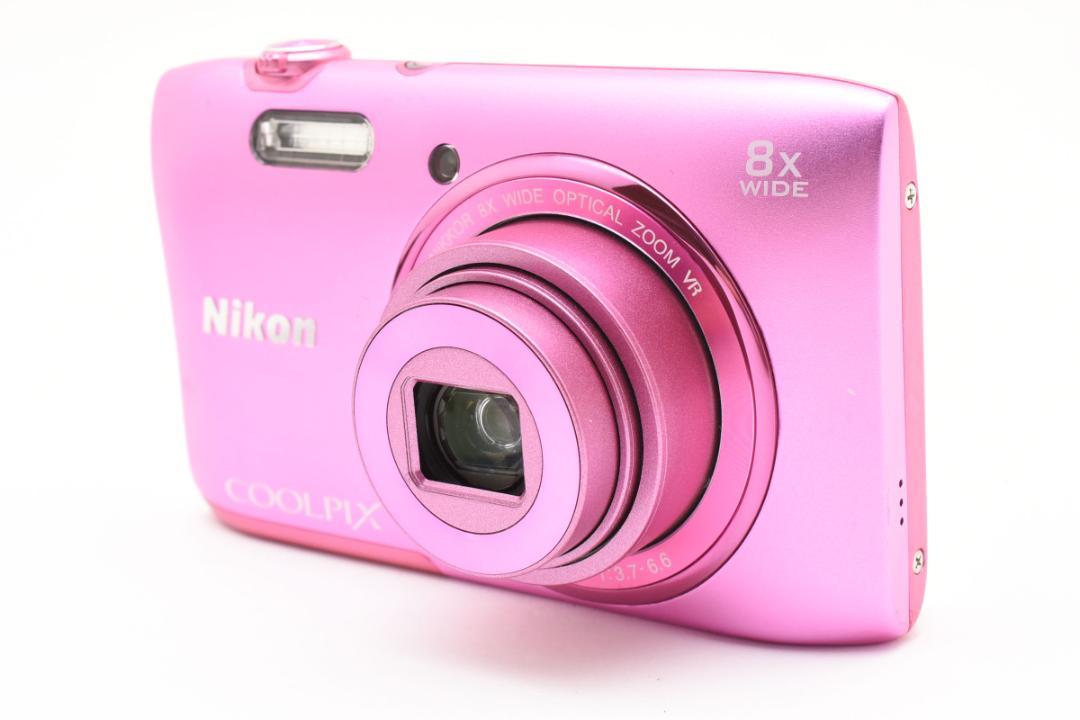【美品】Nikon COOLPIX S3600 ピンク　動作確認済