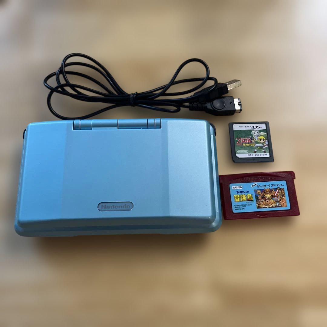 ニンテンドーDS 本体 青 + ゲーム2本