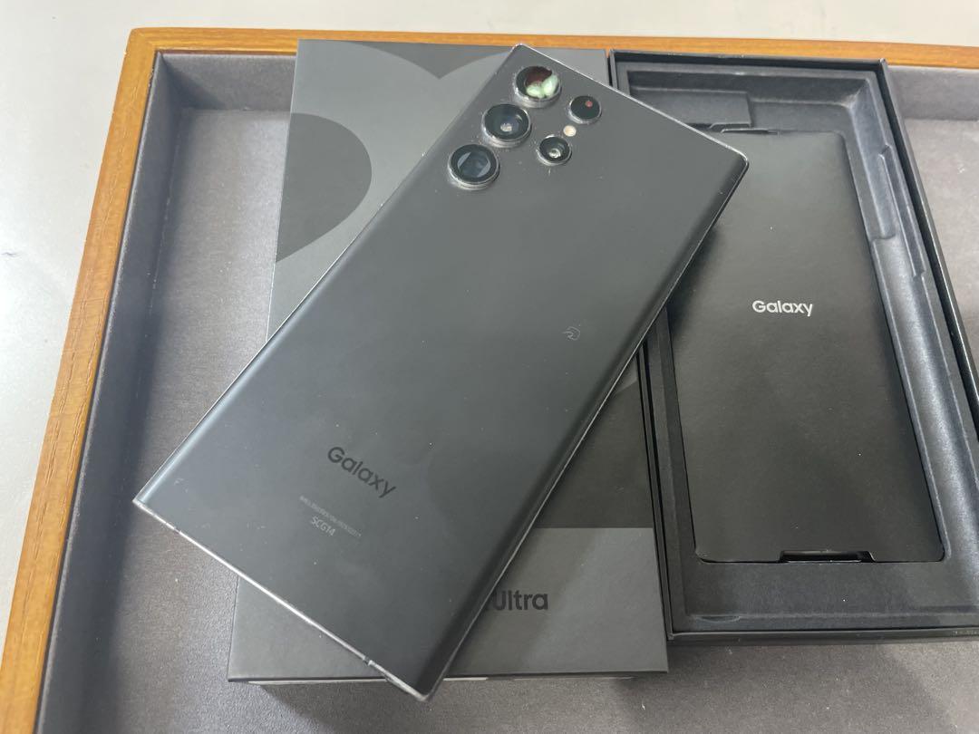 Galaxy S22 Ultra ブラック 256GB SIMフリー (元AU)