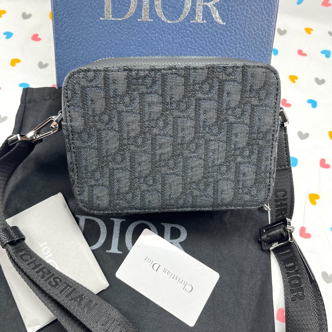 Dior ブラック ショルダーバッグ
