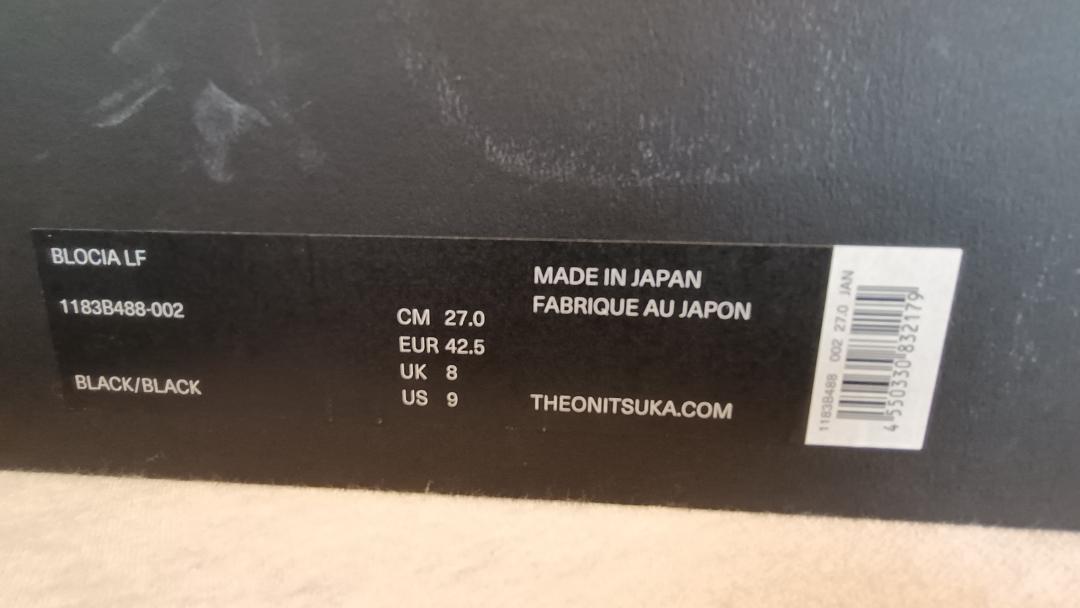 [オニツカタイガー] THE ONITSUKA - BLOCIA LF