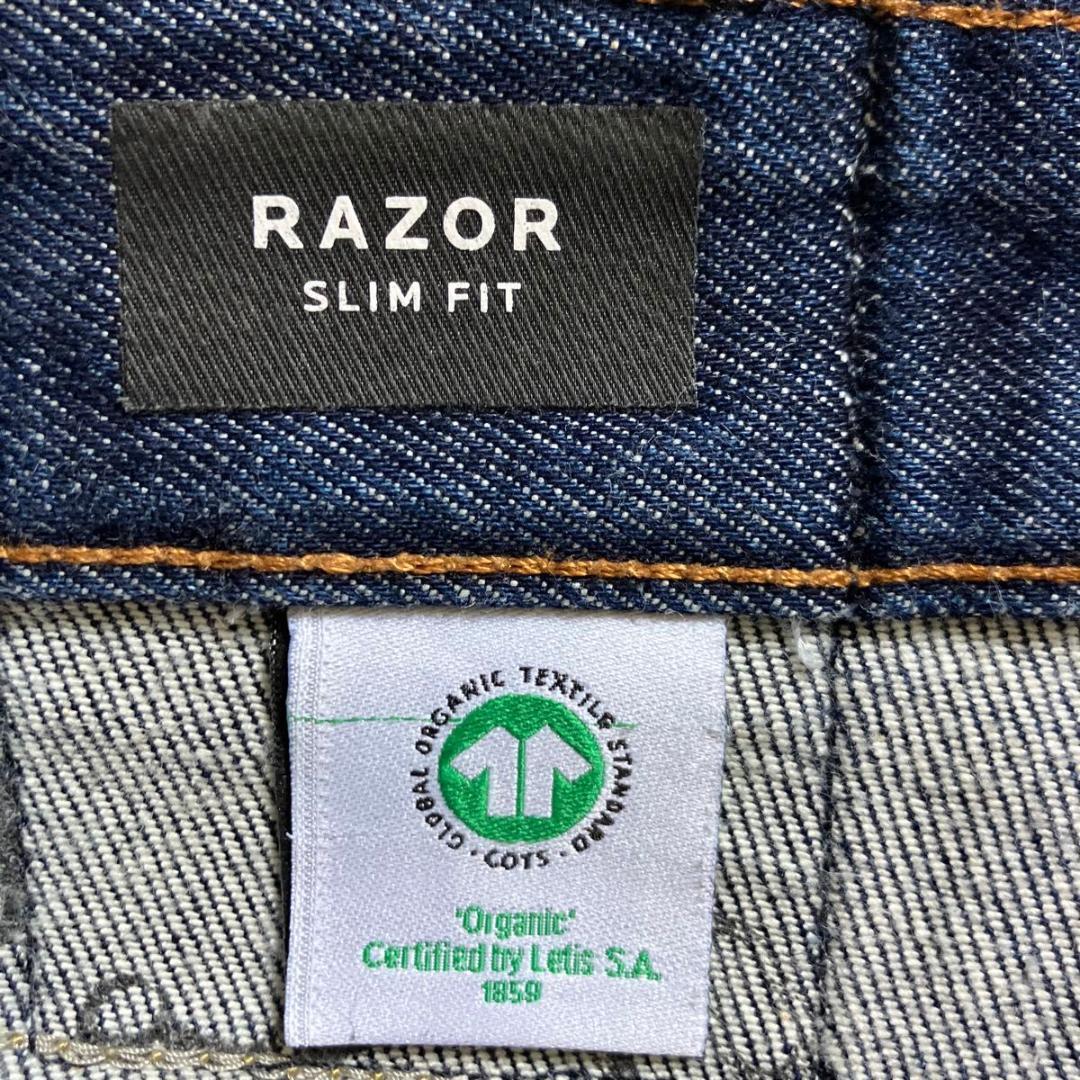DENHAM RAZOR 29 デンハム レイザー カンディアーニデニム ブルー