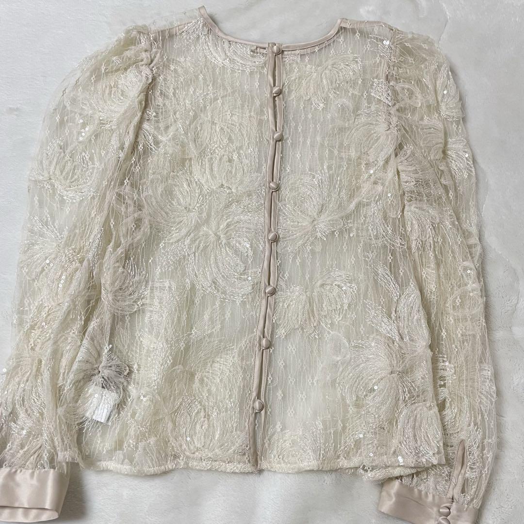 Ameri（アメリ）の「UNDRESSED 2WAY FAIRY LACE BLOUSE（シャツ