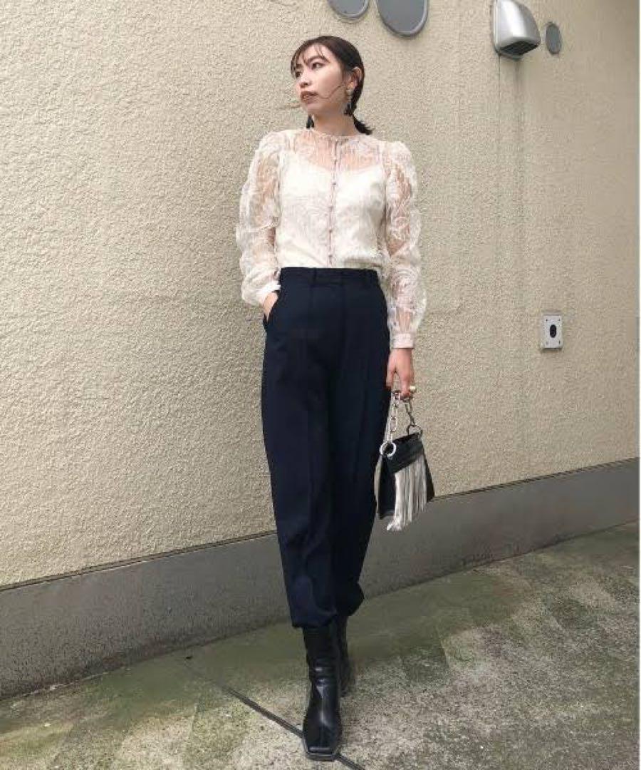 Ameri】UNDRESSED 2WAY FAIRY LACE BLOUSE