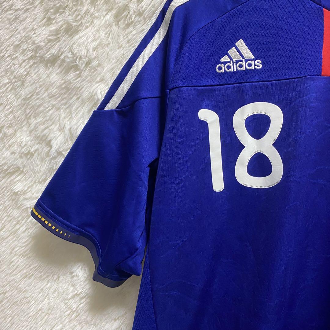 adidas 日本代表 ユニフォーム 2010年 本田圭佑 ゲームシャツ　4XO