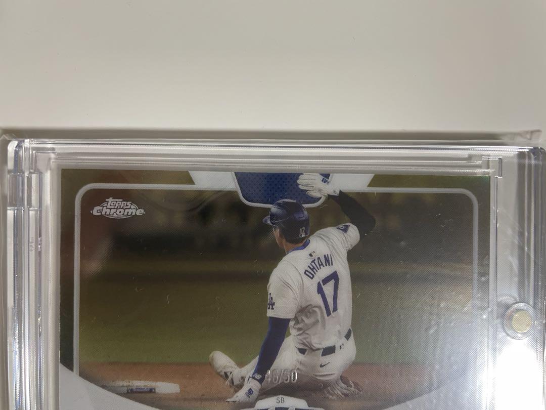 大谷翔平　50/50 Topps 50枚限定　シリアル入り　SB14 パラレル