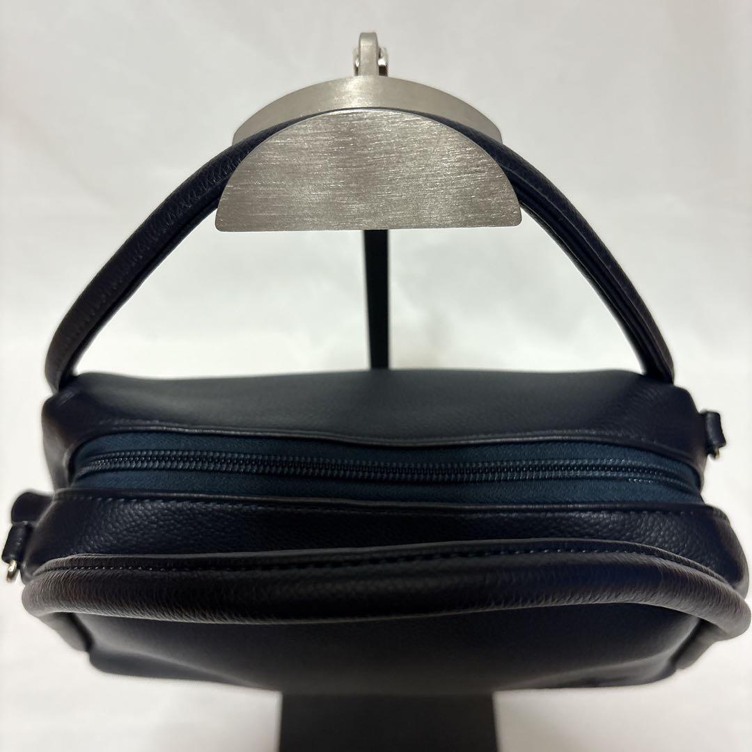 【極美品】完売品　キタムラ　2way 水色　ドーム型　シボ革 極美品】完売品 キタムラ 2way 水色 ドーム型 シボ革 - メルカリ