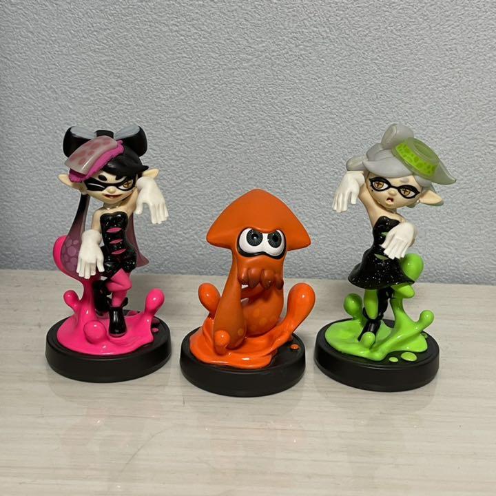 値下げしました 早い者勝ち スプラトゥーン Amiiboアミーボホタルアオリイカ メルカリ
