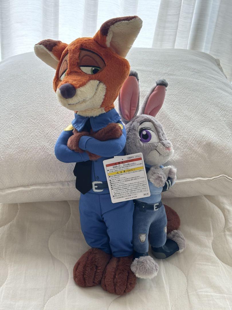 ニック・ワイルド＆ジュディ・ホップス ぬいぐるみ