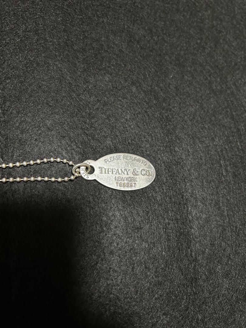 Tiffany & Co. タグ型ネックレス