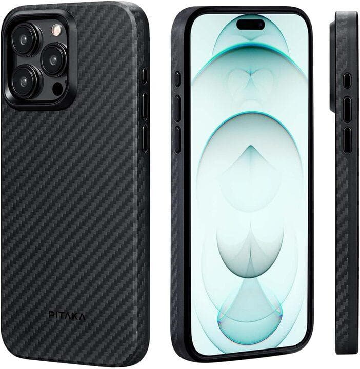 PITAKA iPhone 15 Pro Max用 ケース  MagSafe対応